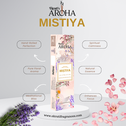 Aroha's Mistiya Premium Masala Incense Sticks - 50 Grams